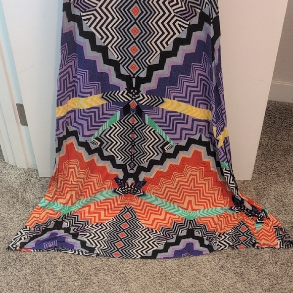 Calvin Klein Zigzag Patterned Mini Dress - Picture 3 of 6